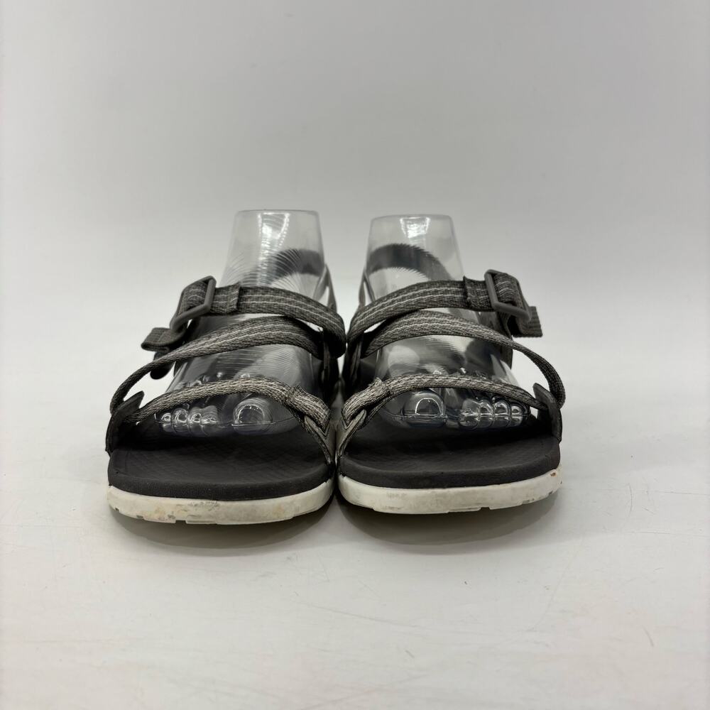 Chaco Womens Size 9 Lowdown Pully Gray Strappy Sandals Comfort - Picture 11 of 12
